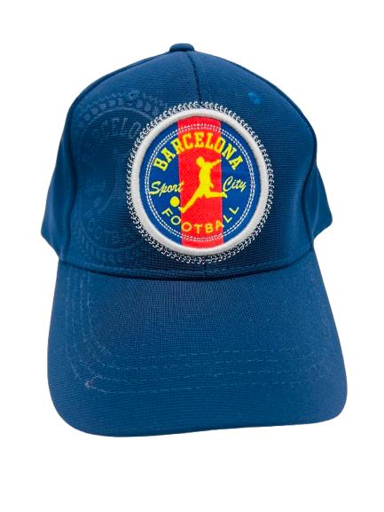 Barcelona Football Club Baseball Cap – Navy Blue with Embroidered Crest