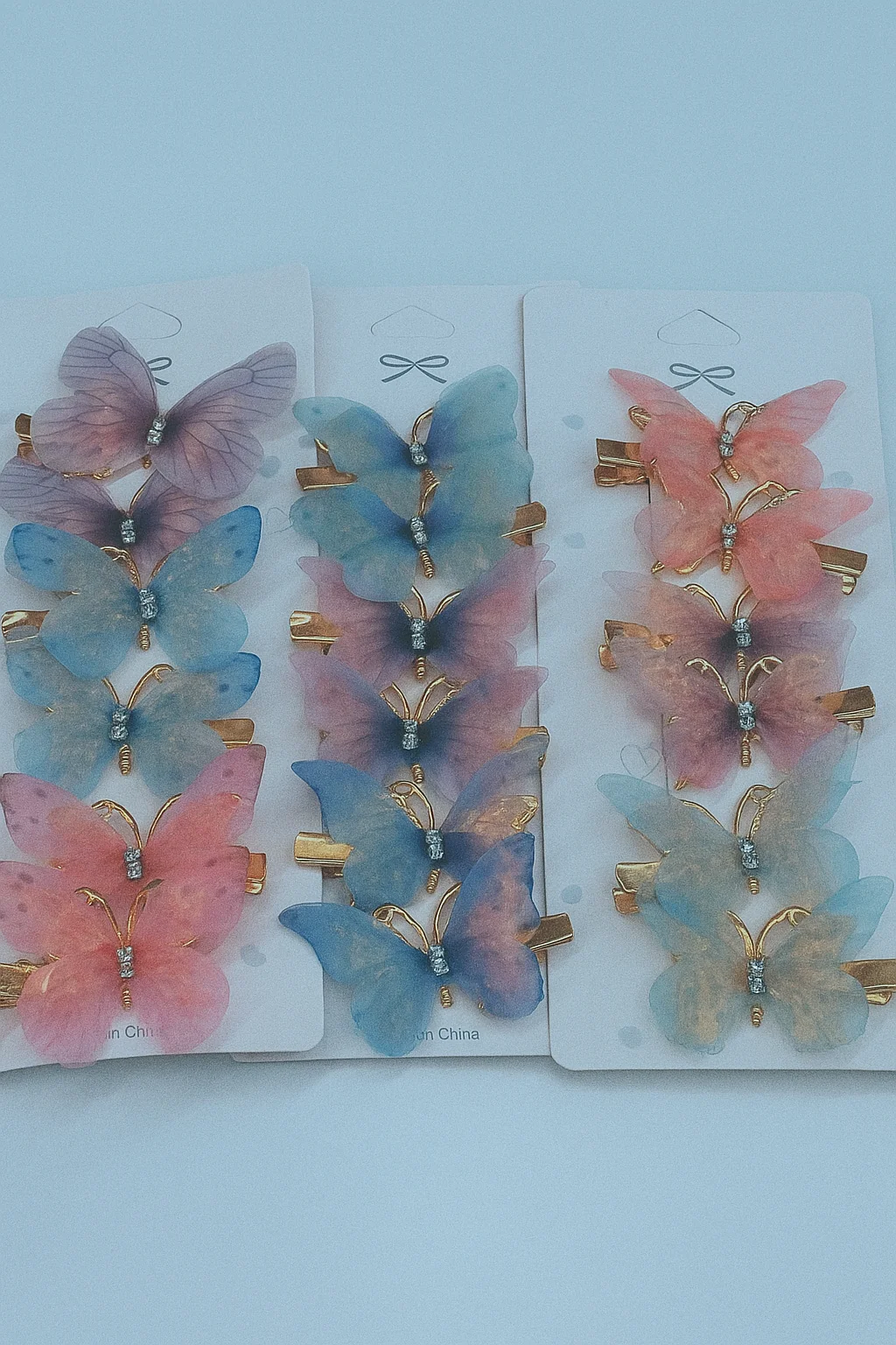 Elegant Butterfly Hair Clips Collection