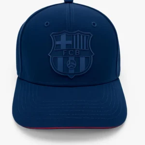 FC Barcelona Embossed Cap – Blue with Club Logo Fan Gear