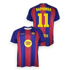 Camiseta Raphinha FC Barcelona 2025-26 - Réplica Oficial