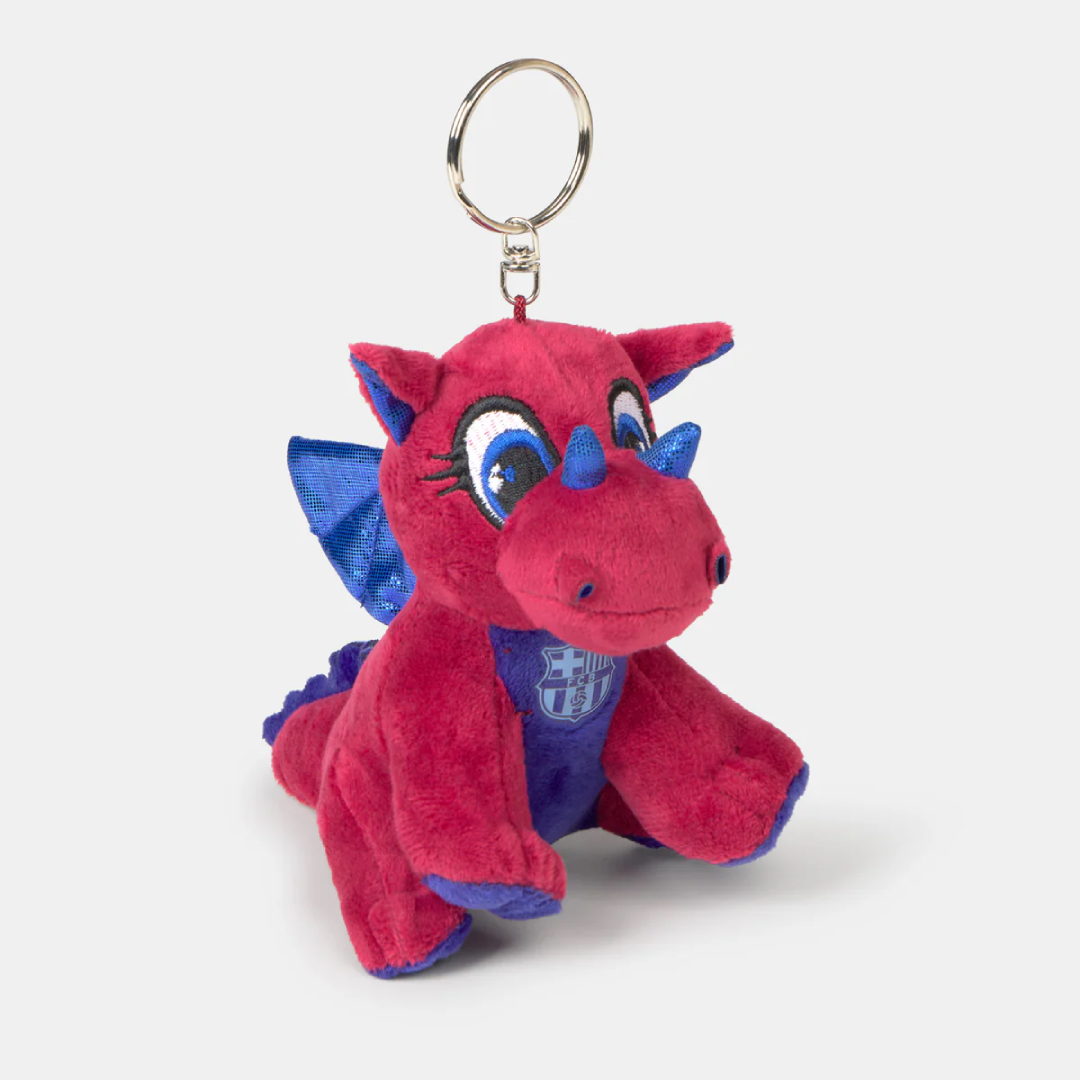 FC Barcelona Dragon Plush Keychain – Official Club Merchandise - Image 2