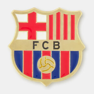 FC Barcelona Gold Crest Magnet – Official Club Merchandise