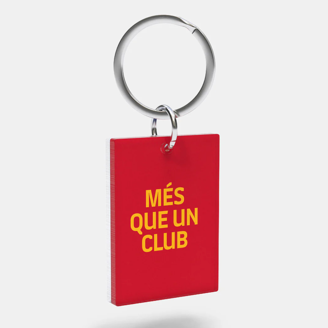 FC Barcelona Keychain – "Més que un club" Official - Image 2
