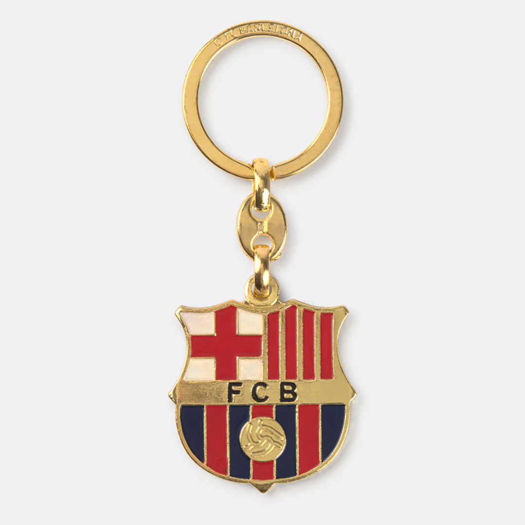 FC Barcelona Keyring & Pin Set – Official Club Merchandise