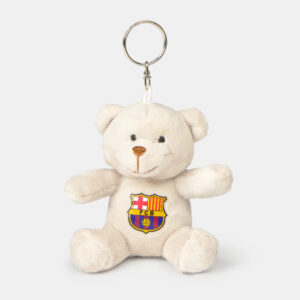 FC Barcelona Teddy Bear Keychain – Official Club Merchandise
