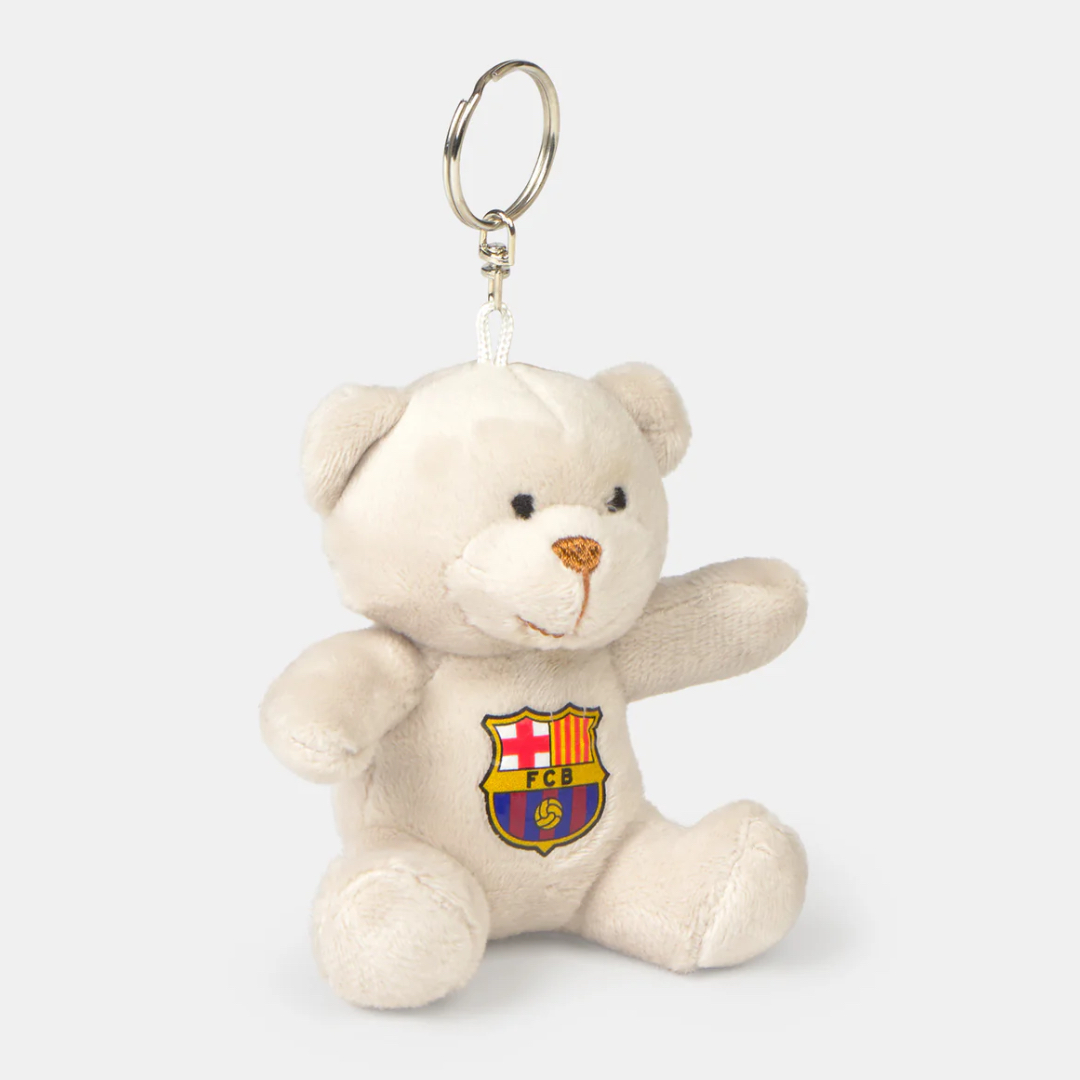 FC Barcelona Teddy Bear Keychain – Official Club Merchandise - Image 2