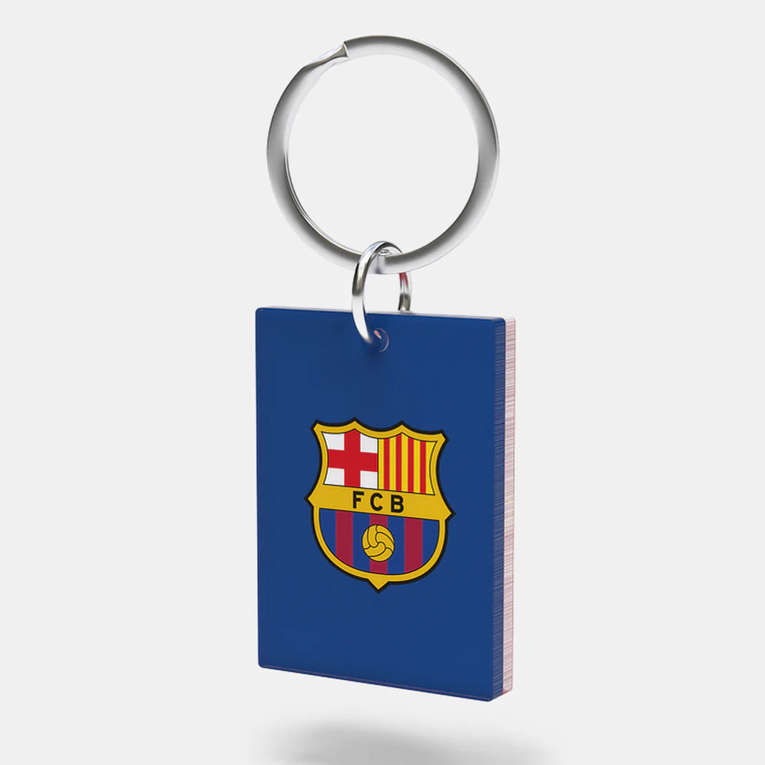 FC Barcelona Keychain – "Més que un club" Official