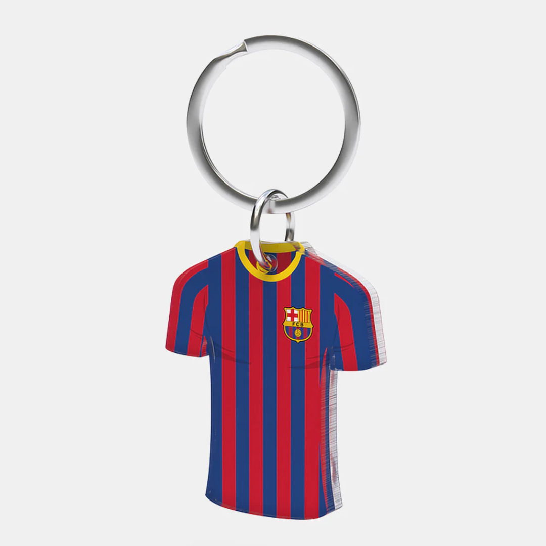 FC Barcelona 13/14 T-Shirt Keychain – Official Club Merchandise