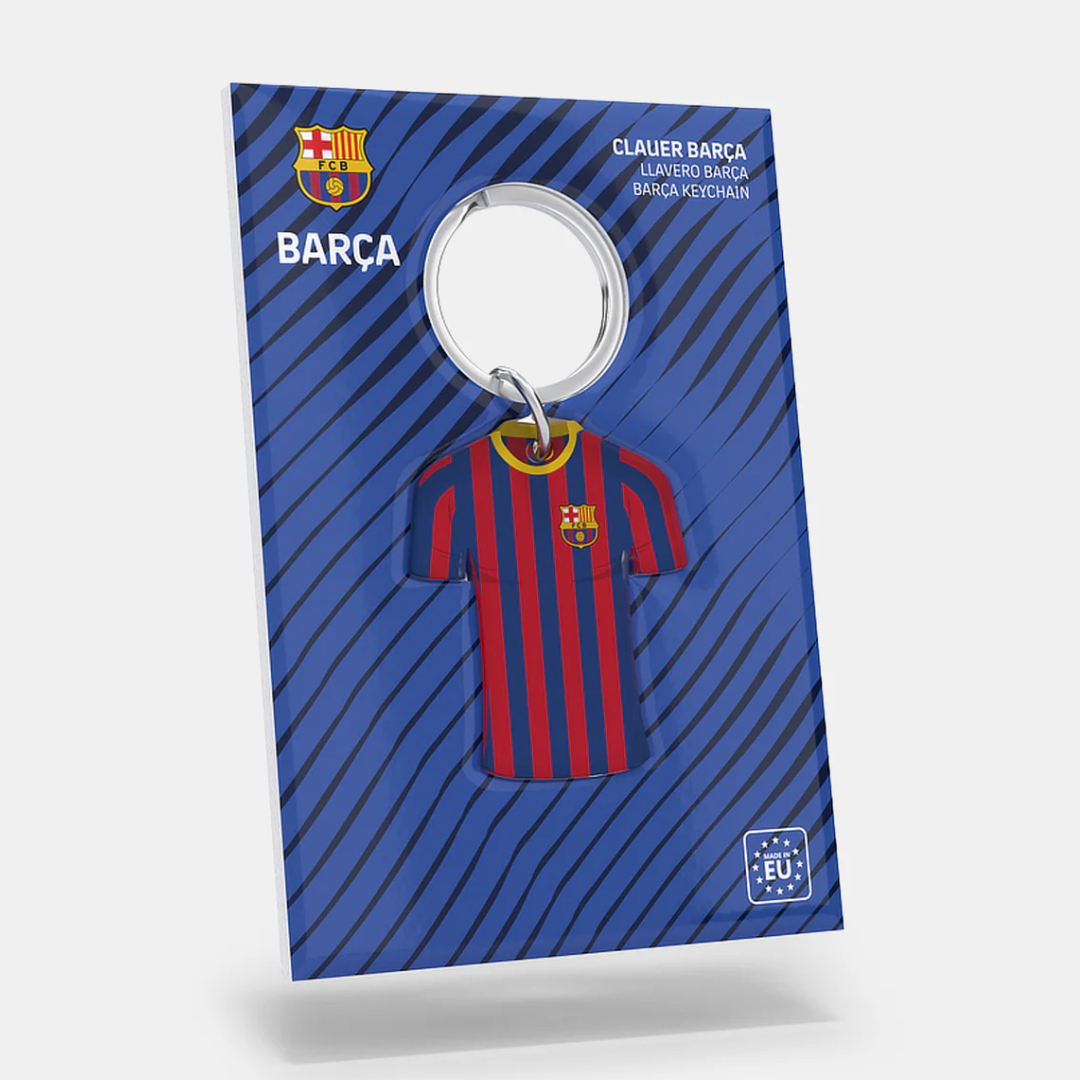 FC Barcelona 13/14 T-Shirt Keychain – Official Club Merchandise - Image 3