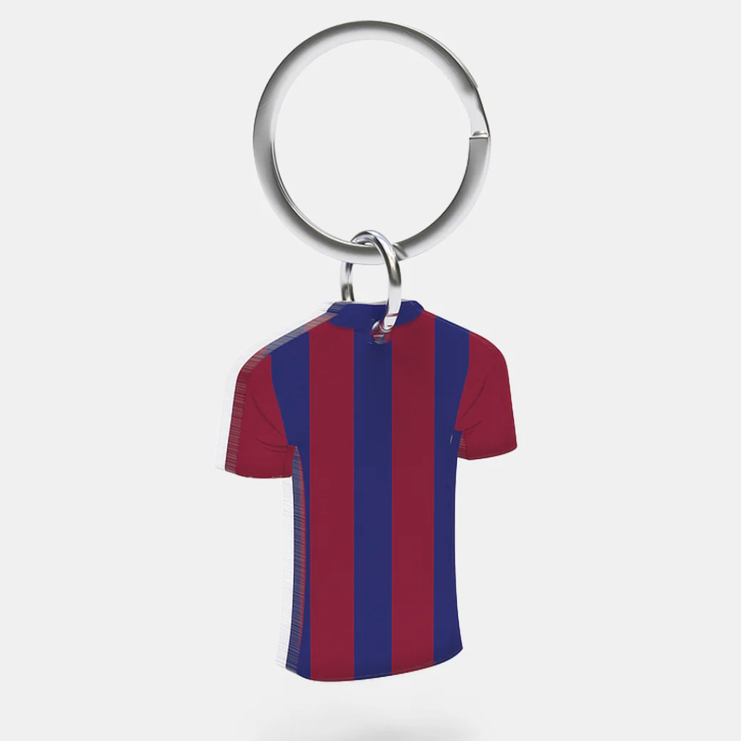 FC Barcelona Classic T-Shirt Keychain – Official Club Merchandise - Image 2