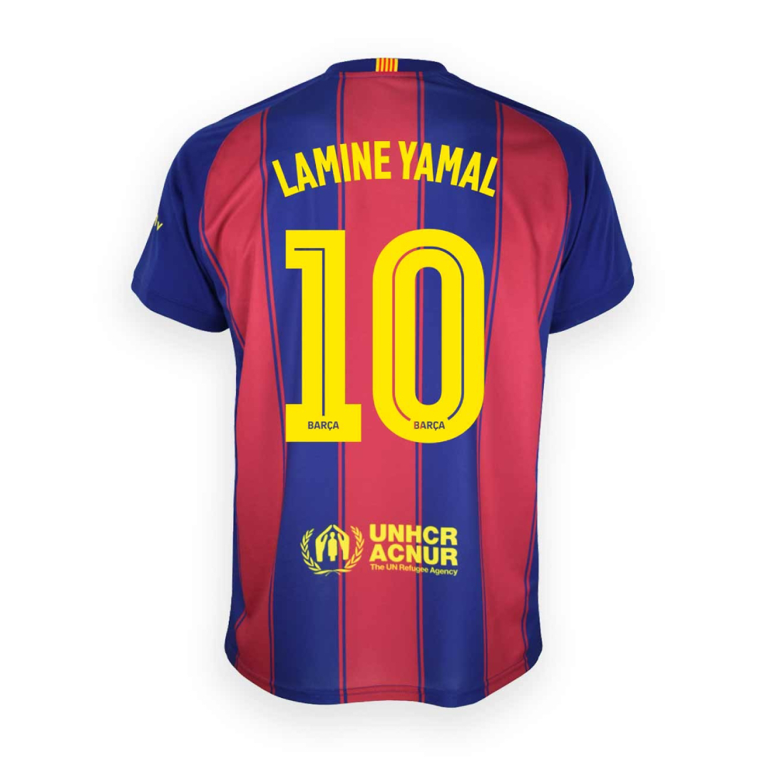 Lamine Yamal FC Barcelona Home Shirt 2025/26 – Official Replica