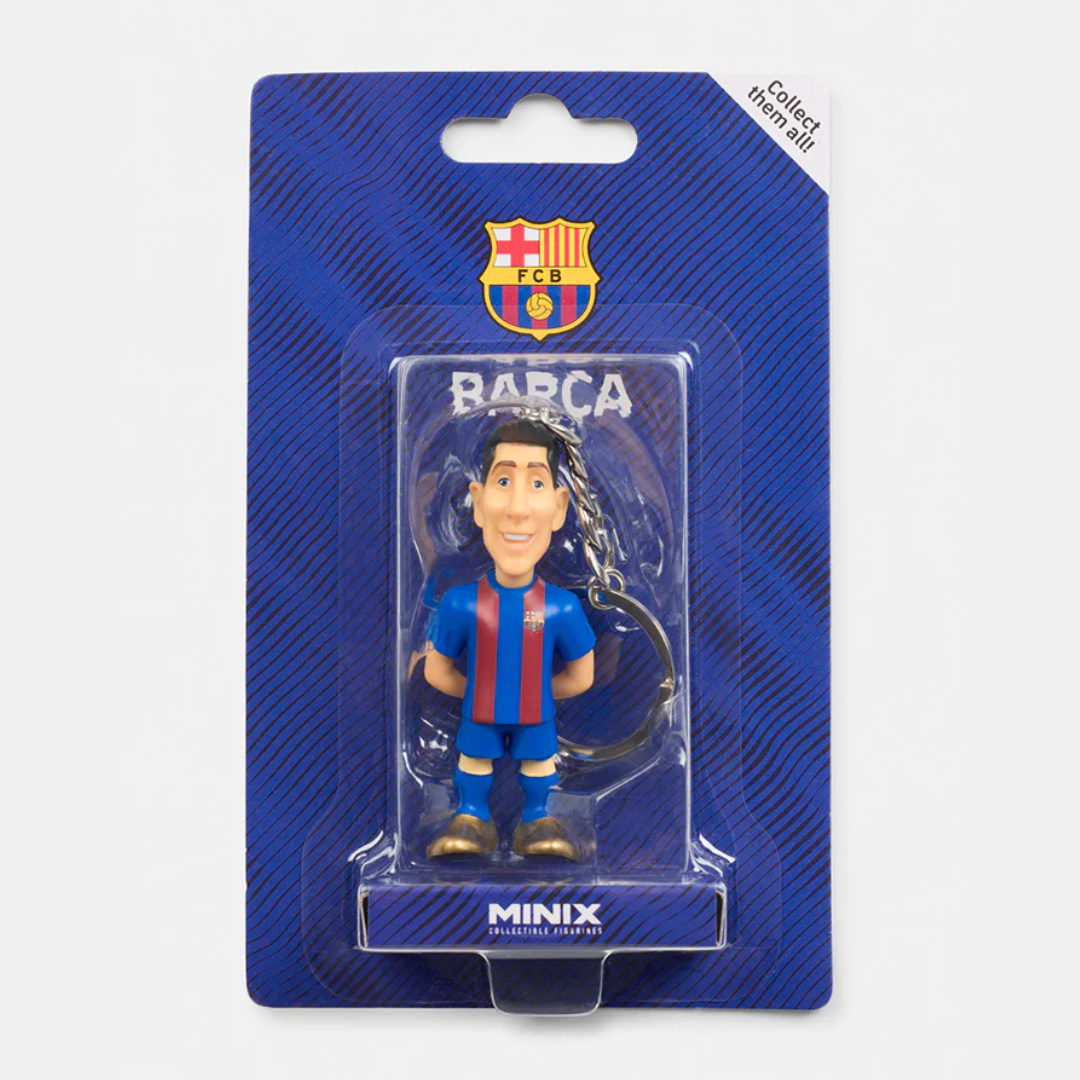 FC Barcelona Lewandowski Mini Keychain – Official Collectible - Image 2